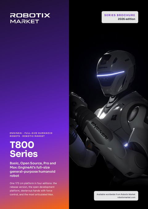 EngineAI T800 Basic Edition humanoïde robot – Productbrochure
