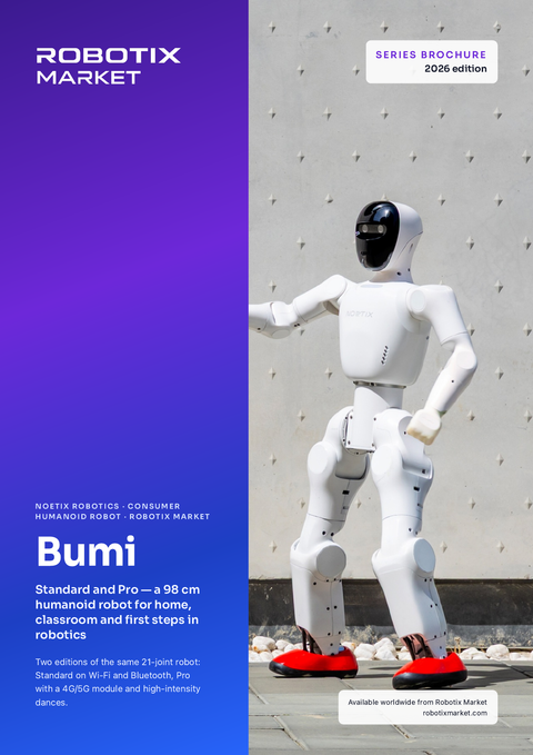 Noetix Bumi Standard Humanoid Robot – Product Brochure