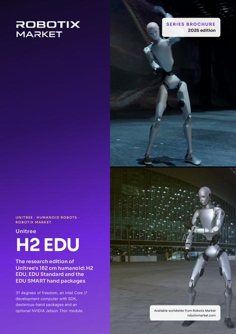Unitree H2 EDU humanoïde robot – Productbrochure