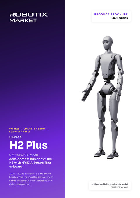 Unitree H2 Plus Humanoider Roboter – Produktbroschüre