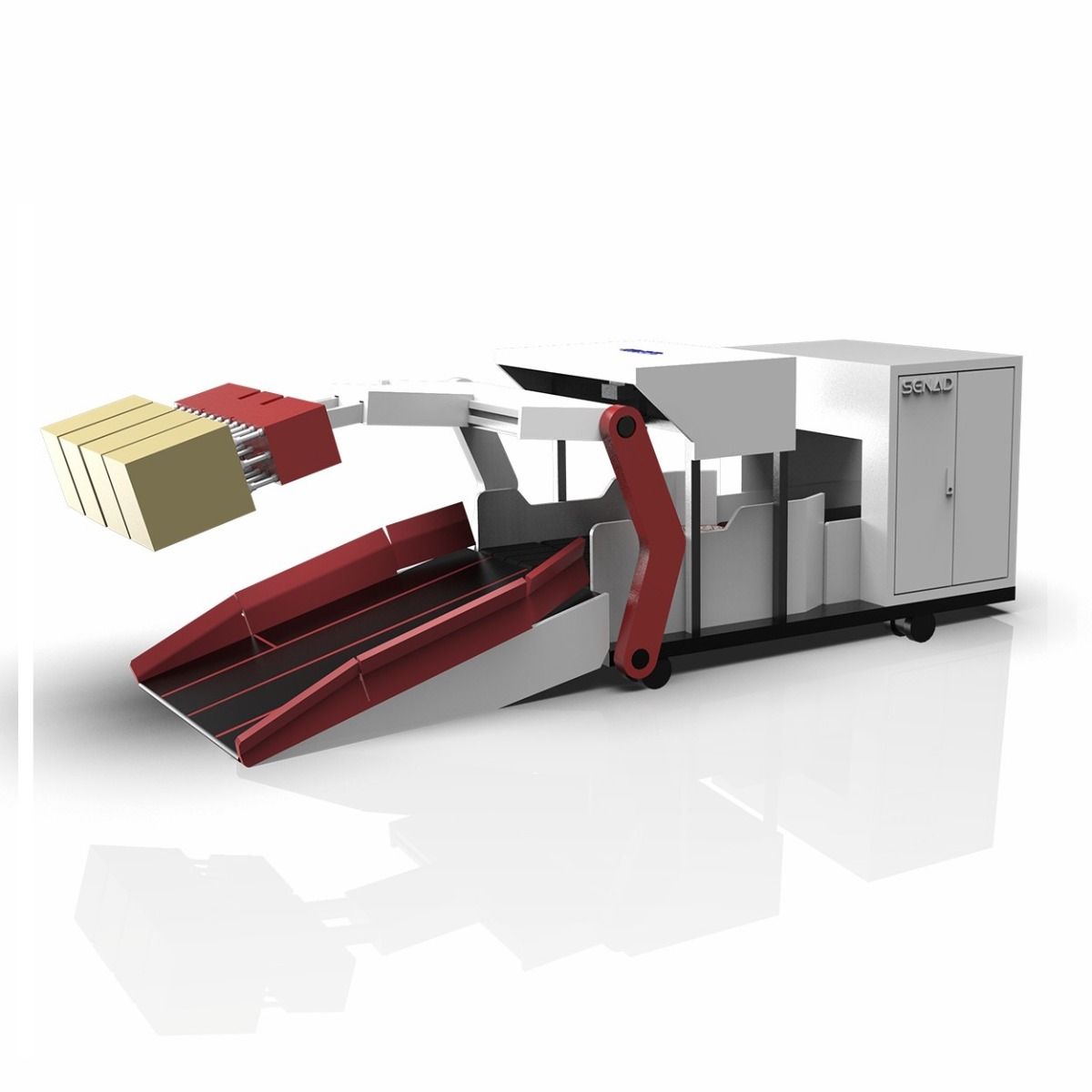 Senad iLoabot Ultra Autonomous Bulk Unloading