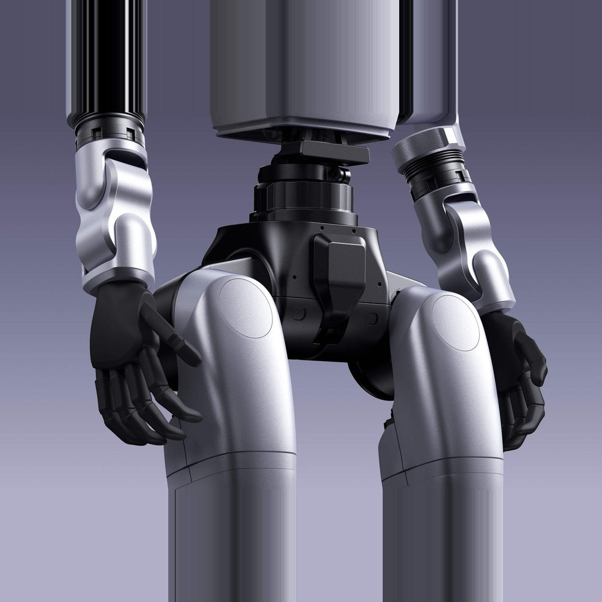 Unitree G1 dummy hands, fitted on the G1 Edu Plus U2